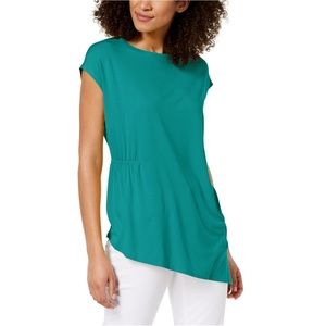 NWT Eileen Fisher Large Turquoise Top